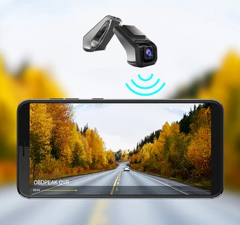 OBDPEAK X9 Pro Smart Paslėptas Automobilių DVR ADAS Brūkšnys Cam USB Mini Kamera HD 1080P Objektyvas Vairavimo Diktofonas, Paslėptas Tipas Android Priimančiosios