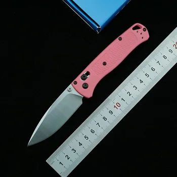 OEM BM535S/535/535BK sulankstomas peilis ženklas S30V ašmenys nailono pluošto rankena, lauko kempingas išgyvenimo virtuvinis peilis EDC dovana įrankis peilis