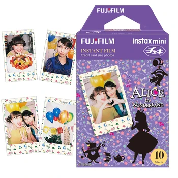 Originali Fuji Fujifilm Instax Mini Kino 10 Šūvių Alice in Wonderland Rėmo Nuotrauka Mini 7s 8 9 25 50s 90 Fotoaparatas Pasidalinti SP-1, SP-2