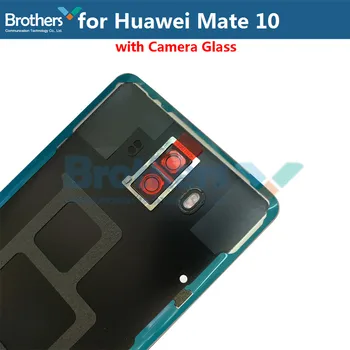 Originalus Baterijos Būsto Huawei Mate 10 Baterija Duris su Fotoaparato Lęšis Mate 10 ALP-L09 ALP-29 ALP-L09 Atgal Atveju Būsto