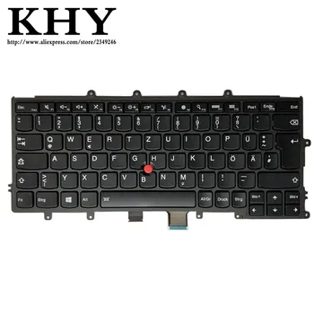 Originalus DE PADARYTI GER foninio Apšvietimo klaviatūra Thinkpad X230S X240S X240 X250 X260 Nešiojamas FRU 04X0189 04X0227 0C43994