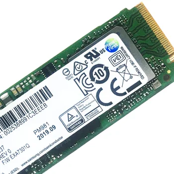 Originalus SAMSUNG PM981 VSD Vidaus Kietojo kūno Diskai Kietasis Diskas 512 GB 256 GB M2 NVMe PCIe 3.0 x4 NVMe Nešiojamojo kompiuterio Darbalaukį