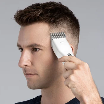 Originalus Xiaomi ENCHENE Elctric Plaukų Clipper Profesionali Plaukų Žoliapjovės, Smart Įkraunamas Belaidis Razor Hairdresse Kirpykla