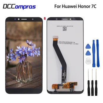 Originalą Huawei Honor 7C Aum-L41 LCD Ekranas Jutiklinis Ekranas skaitmeninis keitiklis Telefono Dalys Garbę 7C Ekranas LCD Ekranas Nemokamus Įrankius