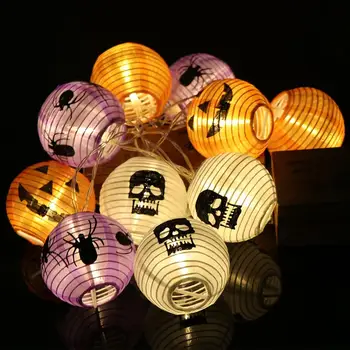 OurWarm 10 LED Moliūgų String Žibintai Halloween Party 