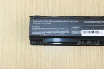 PA5024U Nešiojamas Baterija Toshiba Satellite C800 C850 C870 L800 L830 L840 L850 L855 L870 PA5025U PA5024U-1BRS PABAS260