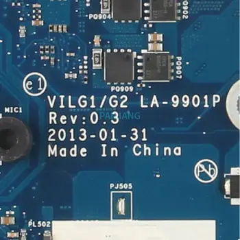 PAILIANG Nešiojamojo kompiuterio motininė plokštė LENOVO Ideapad G400S Core SLJ8E N14P-GV2-B-A1 Mainboard VILG1/G2 LA-9901P tesed DDR3