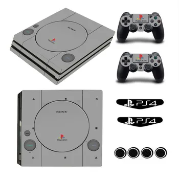 PS4 Pro Lipdukai Odos Playstation 4 PRO Konsolės&Valdytojas Padengti Odos Lipdukai Gamepad Saugotojas Lipdukus Elegantiškas Stilius