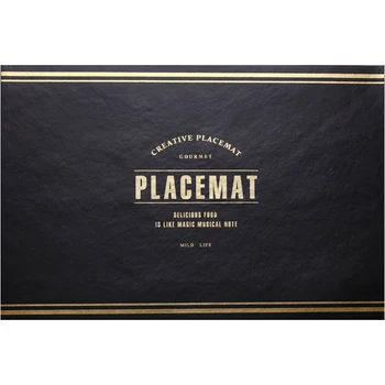 PU Odos Placemat Kūrybos Laišką Aukso Pagalvėlės Valgomojo Stalo Užtiesalai Stačiakampio Šilumos izoliacija Placemat Juoda Balta Dubenį Miestelyje