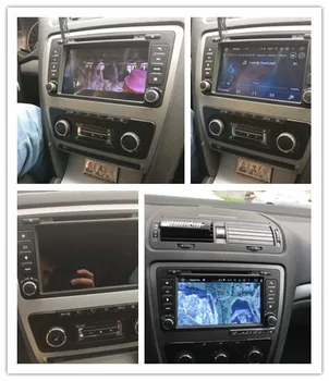 PX6 4G+64G Android 10.0 Automobilių DVD Stereo Multimedijos Už Skoda Octavia A7 2008-Radijo, GPS Garso ir Vaizdo stereo galvos vienetas nemokamai žemėlapyje