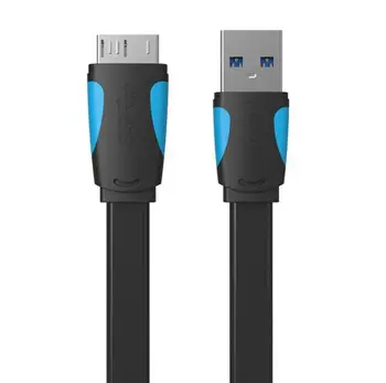 Paj Super Greitis USB 3.0 A-Micro-B Kabelį, Duomenų Perdavimo Kabelis Nešiojamas Kietasis Diskas Galaxy Note3 Galaxy S5