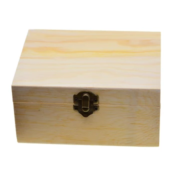 Paprastieji Medinių Papuošalų Dėžutės, Medienos Saugojimo Bylos Papuošalai Organizuoti Makiažo Veidrodėliai