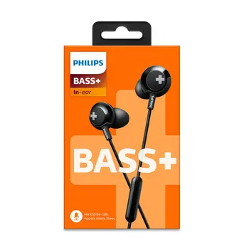 Philips SHE4305 3.5 mm In-Ear Ausinės su Triukšmo Slopinimo Stereo Bass Ausinės Xiaomi Oficialus testas ausinę telefonu