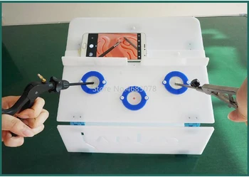 Pilną Laparoskopinė Chirurgija Mokymo Langelį Chirurginės Simuliacinės Įrangos Priemonė Treneris Chirurginių instrumentų