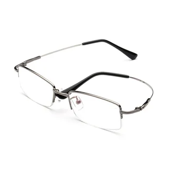 Plotis-136 Naujas mažas veido vyrų Elastinga akinius šventykla akinių rėmeliai vyrų pusė ratlankio atminties titano lydinio Trumparegystė, optiniai akiniai