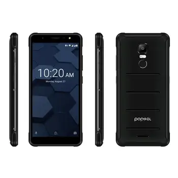 Poptel P10-Ultra plonas Tvirtas Išmanųjį telefoną 5.5 Colių Octa Core Android 8.1 4g Mobiliojo Prietaiso 4GB+64GB NFC OTG Atrakinta Telefonai Gali ODM