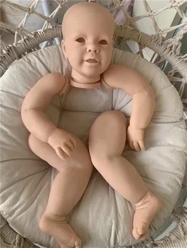 Populiarus 28inches Kūdikio Veido Lėlės Reborn Rinkinio Katie Minkštas Nekilnojamojo Touch Švieži Spalva Unpainted Nebaigtų 