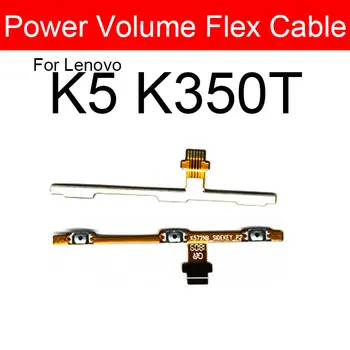 Power On Off Flex Kabelis Lenovo K5 K350T Žaisti L38011 Pro L38041 K5S L38031 Perjungti Garso Kontrolės Flex Juostelės Kabelis Remontas