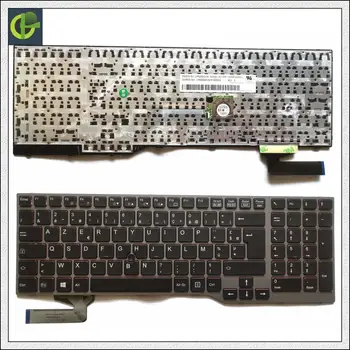 Prancūzijos Azerty Klaviatūra Fujitsu Lifebook E753 E754 E756 mp-12s96d0jd85w cp629307-02 mp-12s93suhd85w mp-12s93ushd85w FR