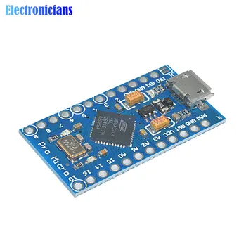 Pro Mikro ATmega32U4 Micro USB Sąsaja 5V 16MHz Valdybos Modulis Repalce ATmega328 Už Arduino Leonardo R3 Pro Mini Nano V3.0