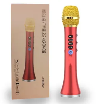 Profesionali Karaoke Mikrofonas Belaidis Garsiakalbis Portable Bluetooth mikrofonas skirtas iphone 