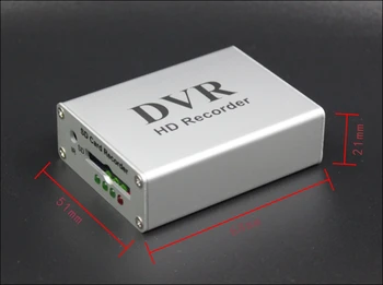 Profesionalus Mini 1channel Cctv DVR Vaizdo įrašymo Max Parama 64GB Sd Kortelę YD-102 1CH Hd DVR X-box Įrašymo Režimas
