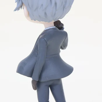 Q versija JURIJUS!!! ant LEDO anime pav 14cm Q Posket Princas ledo Jurijus Plisetsky Viktoras Nikiforov veiksmų skaičius, PVC Modelis Žaislas