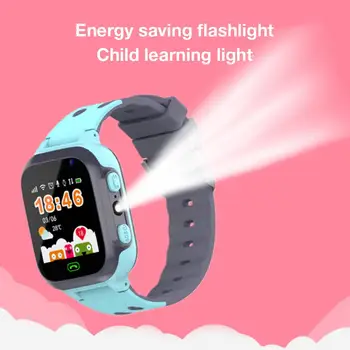 Q16 Gyvenimo Vandeniui Telefoną Žiūrėti Kortelės Smart Watch Vaikų Žiūrėti Su Kvėpavimo Šviesos GPS Padėties nustatymo Apie 1.44 Cm