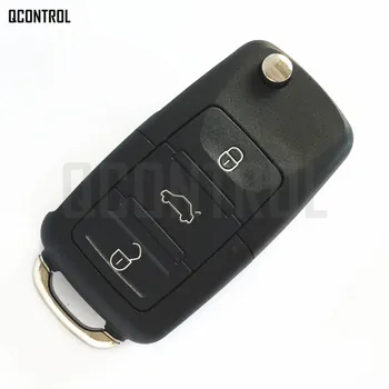 QCONTROL Auto Nuotolinio Klavišą Dirbti SEAT Altea/Leon/Toledo 1K0959753/5FA008749-10, su mikroschemomis Visiškai Key
