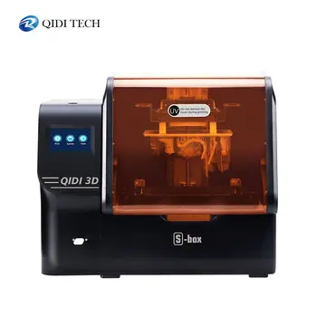 QIDI TECH S-Box Dervos 3D Spausdintuvas UV LCD Spausdintuvas, 10.1 colių 2K LCD ekranas, 4,3 colių Jutiklinis Ekranas, 215x130x200mm/8.46