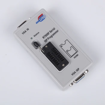 RT809F Serijos ISP/ VGA LCD USB Programuotojas + 8 Adapteriai / 9 Adapteriai Su Edid Kabelis Sop8 Įrašą