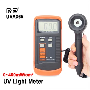RZ 400m W/cm UV Šviesos Matuoklis UVA ir UVB LSI-grandinės Testeris UV spindulių Jutiklis Šviesos Korekcijos Filtras UV Radiometers Testeris UVA365