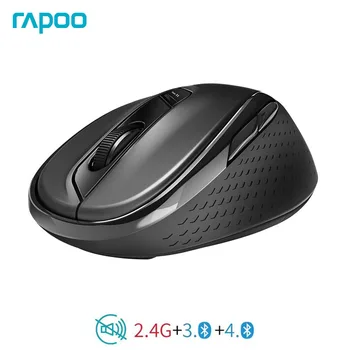 Rapoo M500 Original Multi-Mode Belaidės Pelės Tyli Pelė su 1600DPI Lengva Įjungti 