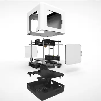 Reklaminių Dabar! Fulcrum Minibot 3D spausdintuvas mažiausių pradinių ir vaikui Dovana geriausias pasirinkimas 200g gijų NEMOKAMAS Pristatymas nuo Rus