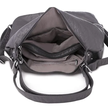 Retro moterų prabanga rankinės krepšiuose dizaineris Crossbody Krepšys moterims nešti Didelės talpos Deformuojamieji pečių maišą sac a main
