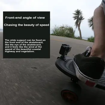 Riedlentė Motociklo, Dviračio Rankenos Sukama Apkaba Laikiklis Laikiklis Stovėti GoPro Hero Veiksmo Kameros priedai