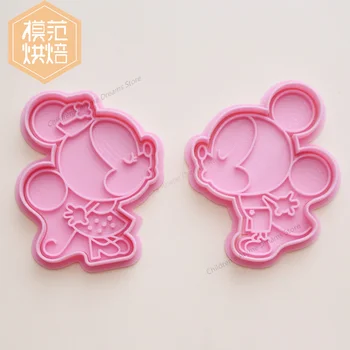Rinkinys, Minnie, Mickey Mouse Cookie Cutters 