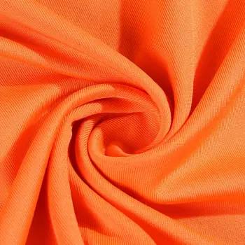 Rudenį Ir Žiemą Naują Atsitiktinis Mados vientisos Spalvos marškinėliai Nykščio Sagtis ilgomis rankovėmis Marškinėliai Moteriška Orange Viršūnės