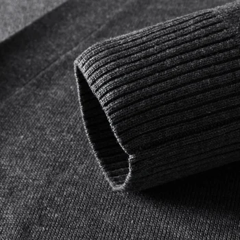 Rudenį, Žiemą 2020 Naujas Vyrų Megztinis ilgomis rankovėmis V-kaklo Megztinis Single-breasted Mados Vyrų Pilkos spalvos Megztinis Didelis Dydis M-3 4 5 6XL