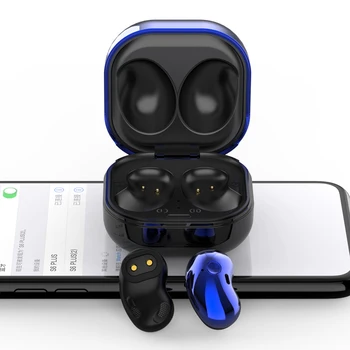 S6plus TWS Bluetooth 5.1 LED Spalvotas Ekranas HiFi Belaidės Mini Laikrodis Ausines LED Spalvų Ekrano Nešiojamas Mini Belaidės Ausinės