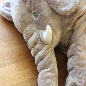 SAILEROAD 60cm Gyvūnų Elefante Pelucia Pliušiniai Žaislai Dramblys Minkštą Pagalvę Miegui Įdaryti Kūdikio vaikystės draugas, Dovanos Žiemai
