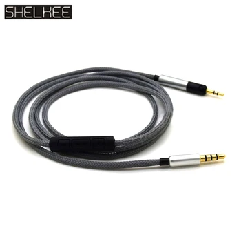 SHELKEE Aukštos kokybės Atnaujinti garso kabelis laido Linija Audio Technica ATH-M50x ATH-M40x ATH-M70 Ausines