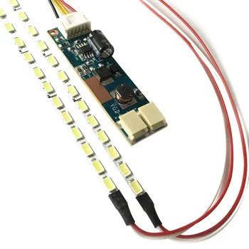 SHGO-Universalus Pabrėžti Pritemdomi LED Apšvietimo Lempų Atnaujinimo rinkinys Reguliuojamas LED Šviesos skystųjų KRISTALŲ Ekranas 2 LED Juostos