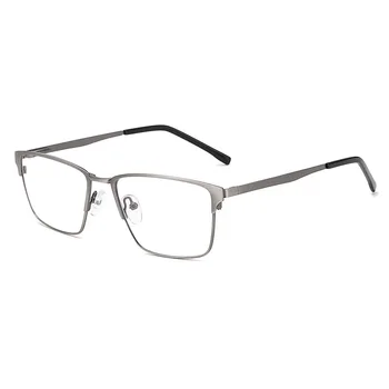 SHINU skaitymo akiniai vyrai Palaipsniui Multifocal Skaitymo Akiniai metalo aikštėje Klasikinis verslo rėmo vyrai mato Arti Ir Toli 7082
