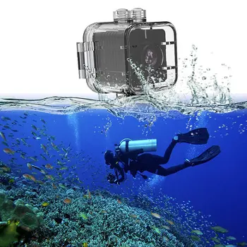 SQ12 Mini Wi-fi Nuotolinio valdymo vaizdo Kamera Ultra High Definition 155 Laipsnių Plataus Kampo Objektyvas nešiojamąją vaizdo kamerą su vandeniui korpusas