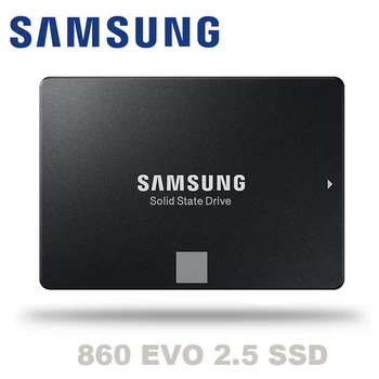 Samsung 860 EVO 860EVO 250GB 250G 2.5 SATA3 SSD PC Desktop Laptop Serverio 2.5 Vidinio Kietojo Dribe 500GB 1 TB