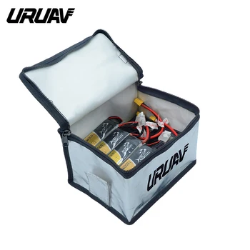 Sandėlyje! URUAV UR11 atspari Ugniai Explosionproof LiPo Baterija Nešiojamieji Saugos Pagalvių Built-in Baterija 14X16X21mm RC Drone
