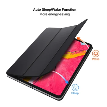 SeenDa Tablet Case For iPad Pro 11 Cover už New iPad Pro 12.9 2018 Funda Magnetinio Ultra Plonas Smart Cover iPad Pro 11 /12.9