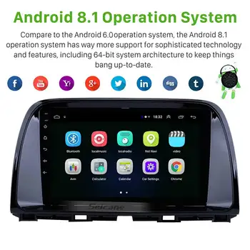 Seicane Android 9.1 2 Din 9 Colių Automobilinis radijo Multimedia Vaizdo Grotuvas auto Stereo GPS, 2012 m. 2013 M. M. M. 