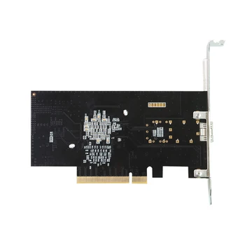 Single Port PCI-E 10 Gigabit Tinklo Kortelė RJ45 Uostų Lan plokštė su 82599 10/100/1000/10000Mbps